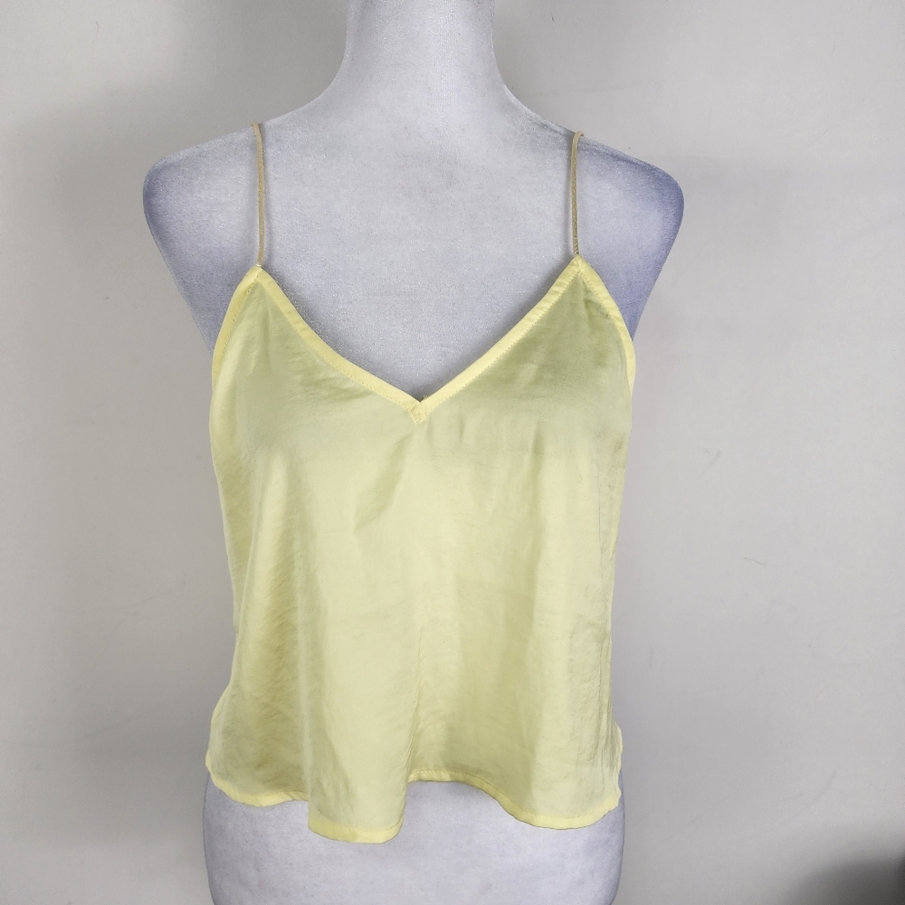 Bp cropped top plus varius Size yellow casual A36